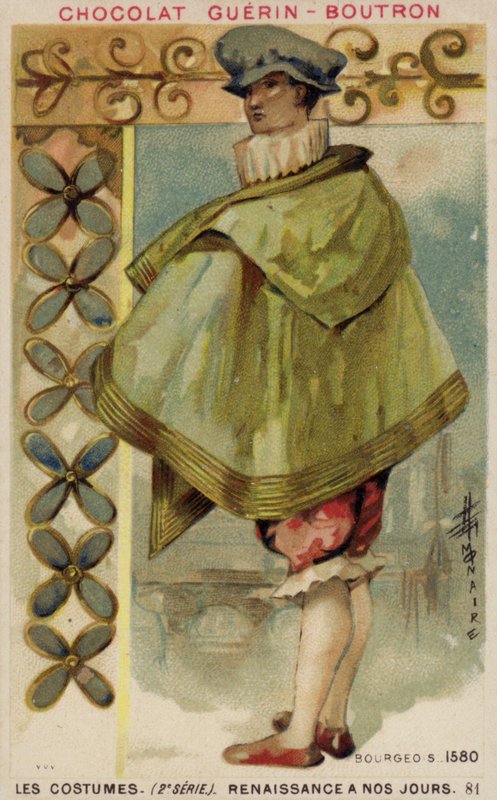 Strój mieszczański, 1580 autorstwa French School