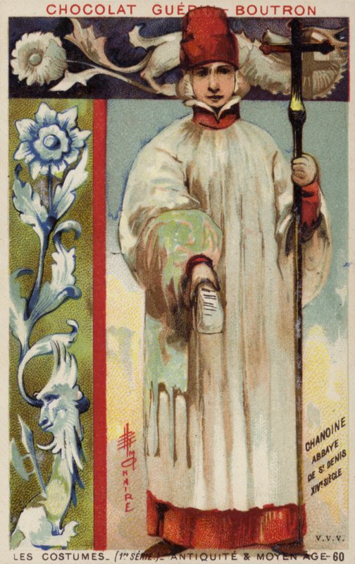 Kanon opactwa św Denis, XIV wiek autorstwa French School
