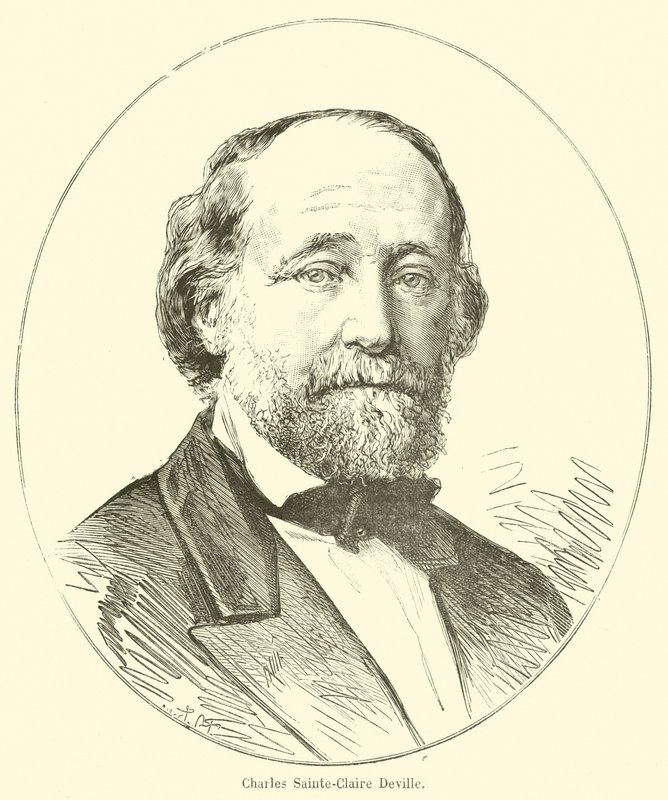 Charles Sainte-Claire Deville autorstwa French School