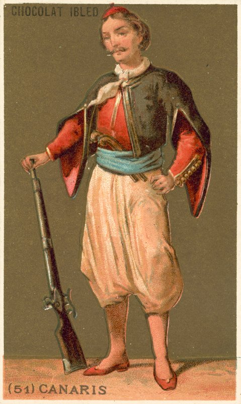 Konstantyn Canaris, grecki admirał i polityk autorstwa French School