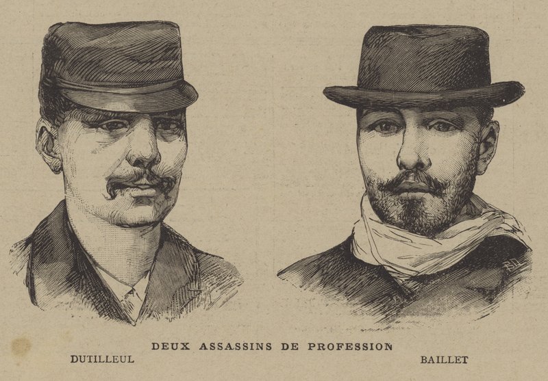 Dwóch profesjonalnych zabójców autorstwa French School