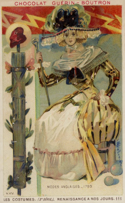 Moda angielska, 1793 autorstwa French School