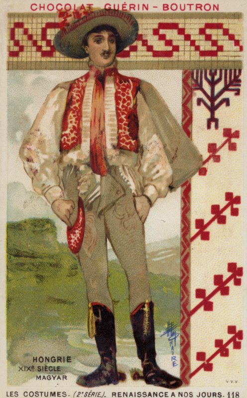Węgierski Magyar, XIX w. autorstwa French School