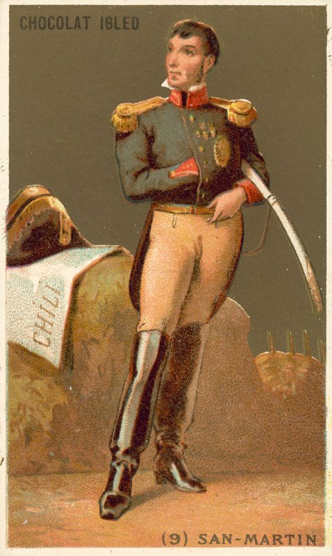 Jose de San Martin, argentyński generał autorstwa French School