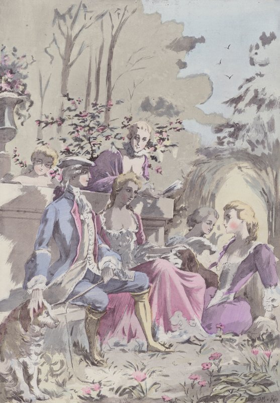 Parc-aux-Cerfs autorstwa French School