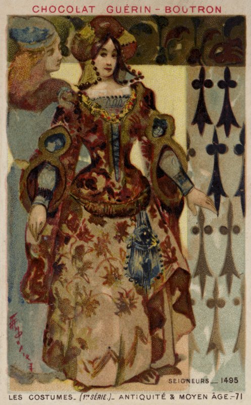 Pan i pani, 1495 autorstwa French School