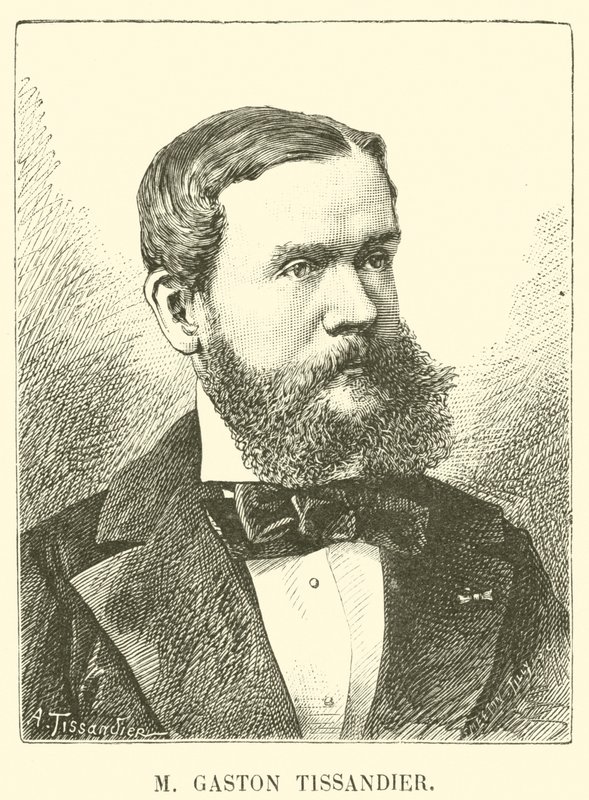 Pan Gaston Tissandier autorstwa French School