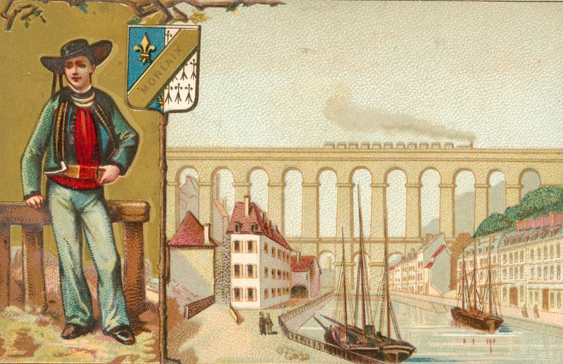 Morlaix, Bretania autorstwa French School