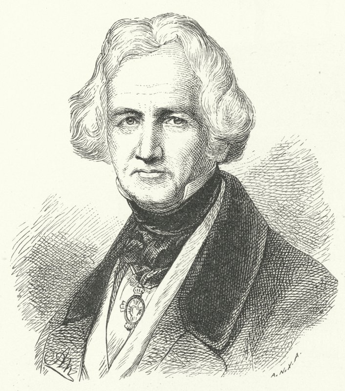 Christian Rauch, niemiecki rzeźbiarz autorstwa German School