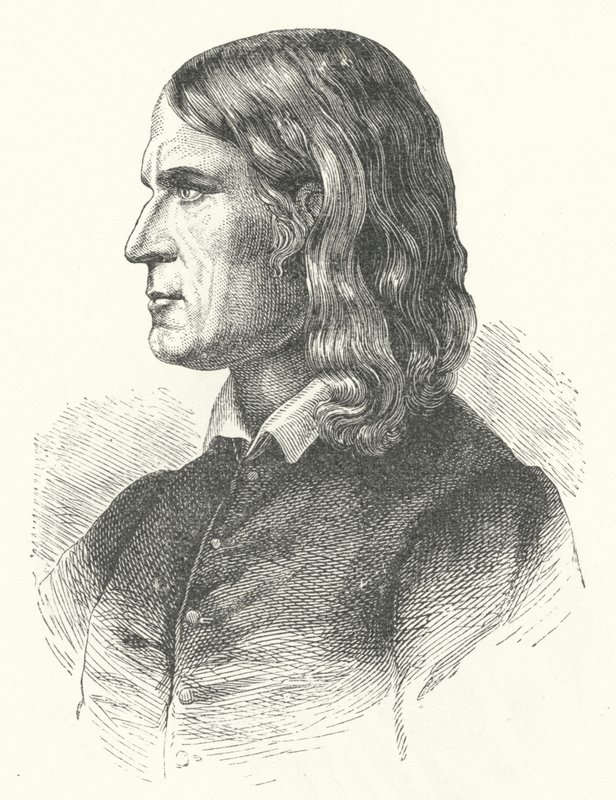 Friedrich Ruckert, niemiecki poeta, tłumacz i profesor języków orientalnych autorstwa German School
