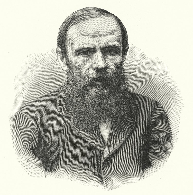 Fiodor Dostojewski, rosyjski powieściopisarz autorstwa German School