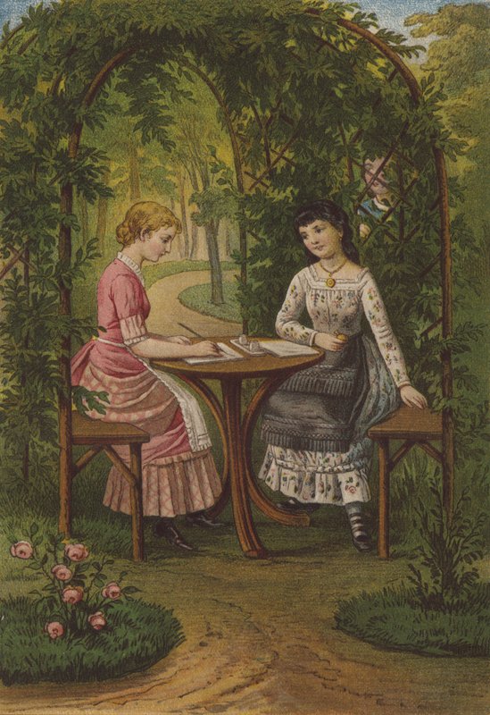 Róże i niezapominajki autorstwa German School