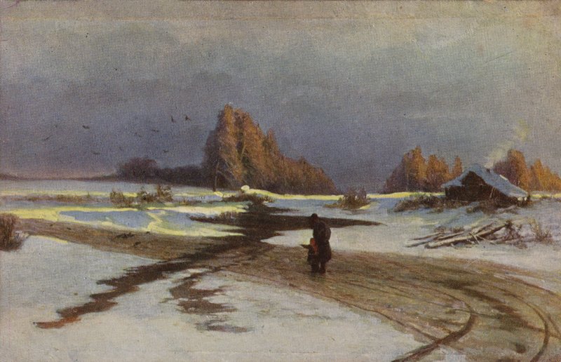 Odwilż, 1871 autorstwa Russian School