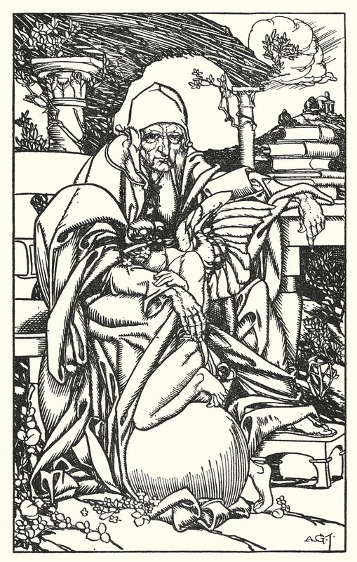 Ilustracja do "In Memoriam" Tennysona (rycina) autorstwa A. Garth Jones