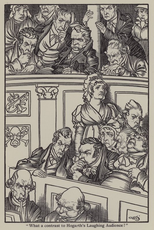 Ilustracja do The Essays of Elia autorstwa Charlesa Lamba (lito) autorstwa A. Garth Jones