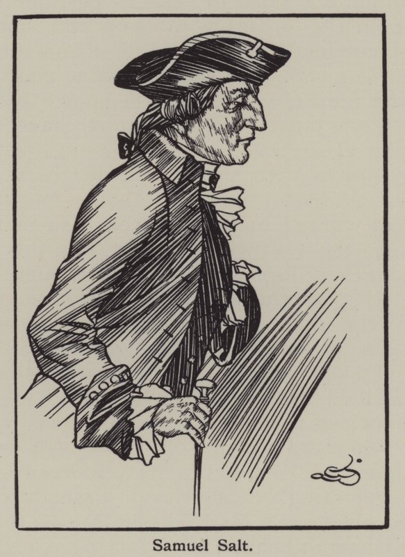 Ilustracja do The Essays of Elia autorstwa Charlesa Lamba (lito) autorstwa A. Garth Jones