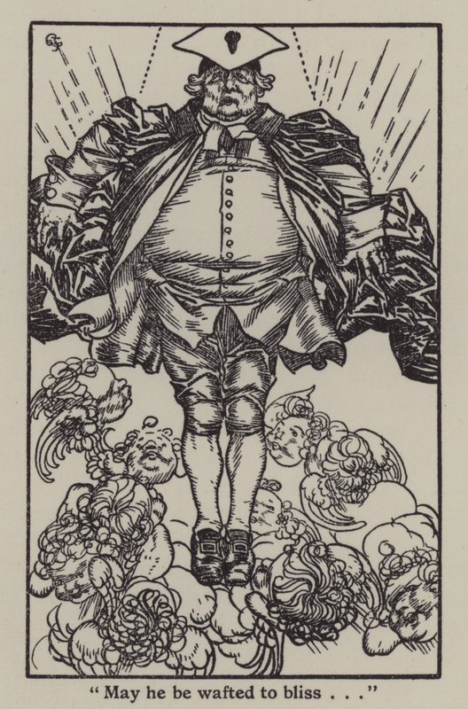 Ilustracja do The Essays of Elia autorstwa Charlesa Lamba (lito) autorstwa A. Garth Jones