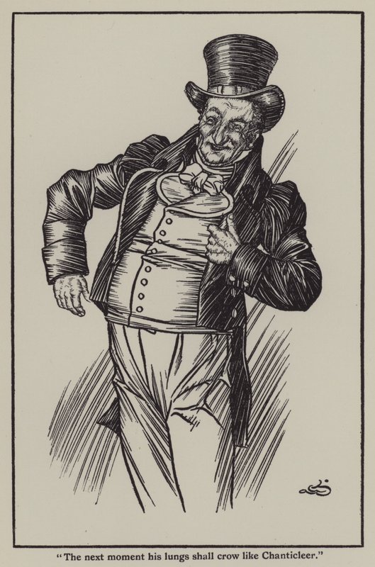 Ilustracja do The Essays of Elia autorstwa Charlesa Lamba (lito) autorstwa A. Garth Jones