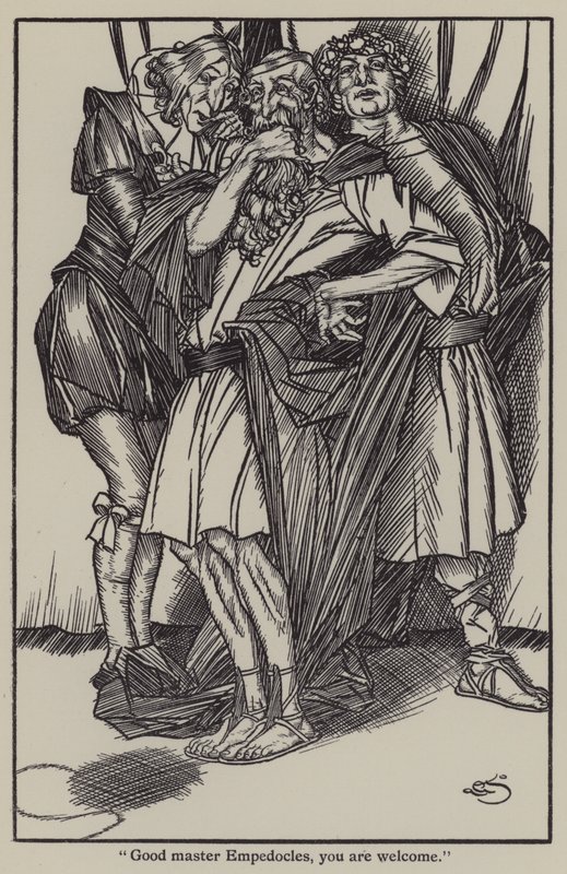 Ilustracja do The Essays of Elia autorstwa Charlesa Lamba (lito) autorstwa A. Garth Jones
