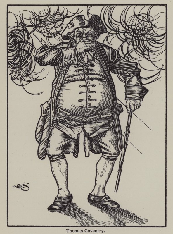 Ilustracja do The Essays of Elia autorstwa Charlesa Lamba (lito) autorstwa A. Garth Jones
