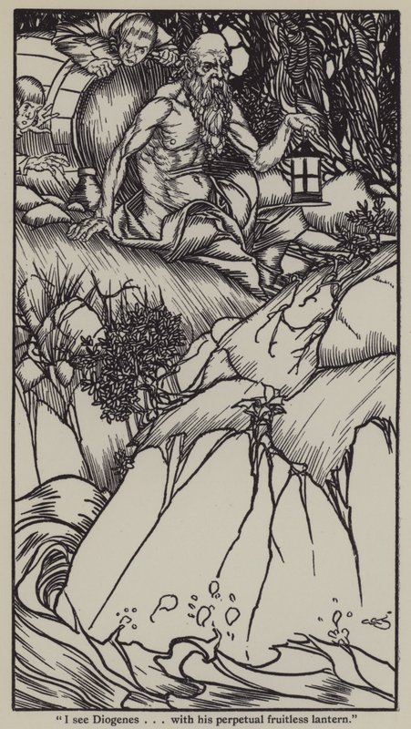 Ilustracja do The Essays of Elia autorstwa Charlesa Lamba (lito) autorstwa A. Garth Jones