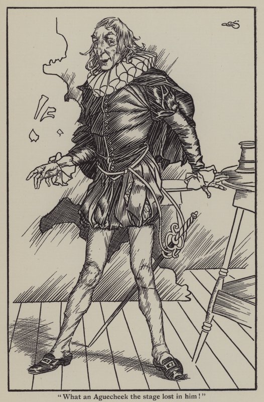Ilustracja do The Essays of Elia autorstwa Charlesa Lamba (lito) autorstwa A. Garth Jones
