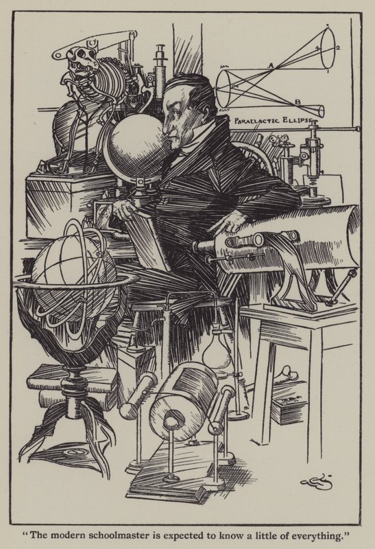 Ilustracja do The Essays of Elia autorstwa Charlesa Lamba (lito) autorstwa A. Garth Jones
