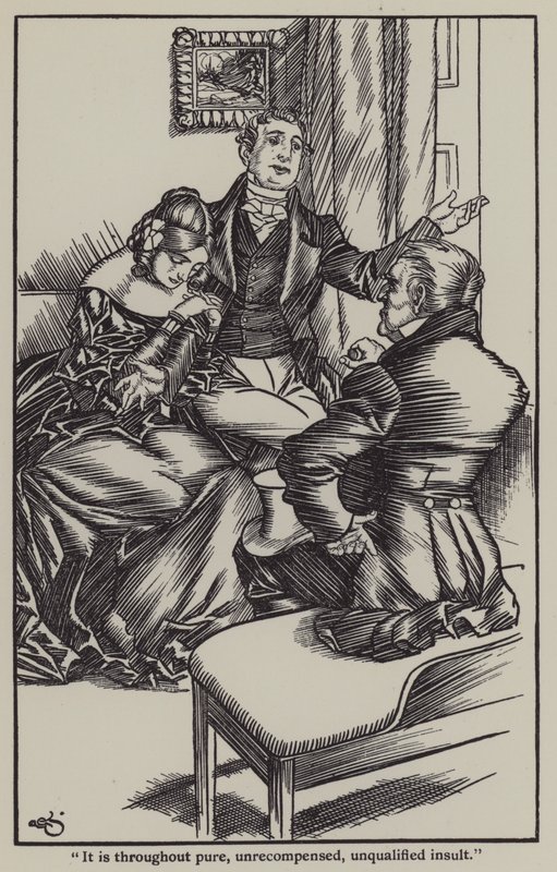 Ilustracja do The Essays of Elia autorstwa Charlesa Lamba (lito) autorstwa A. Garth Jones