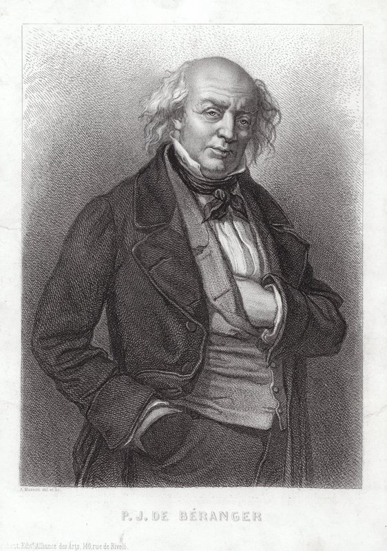 P J De Beranger autorstwa A. Masson