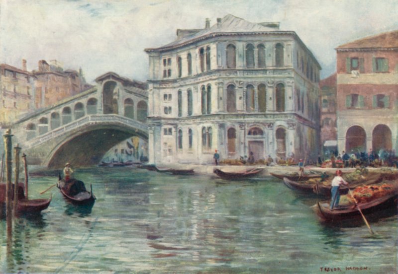 De „Pałac Camerlenghi” autorstwa A. Trevor Haddon