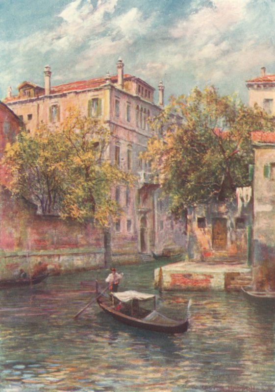 Palazzo Dona z Rio S Polo autorstwa A. Trevor Haddon