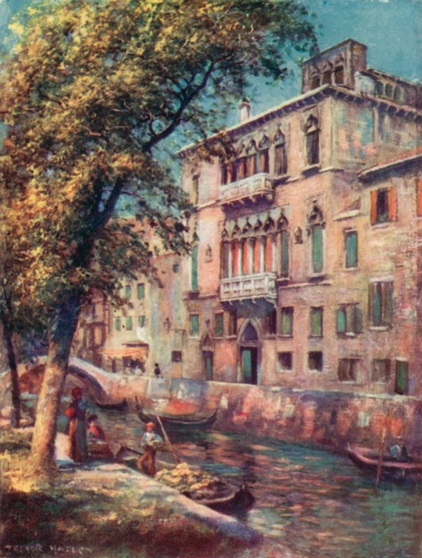 Pałac Nani-Mocenigo autorstwa A. Trevor Haddon