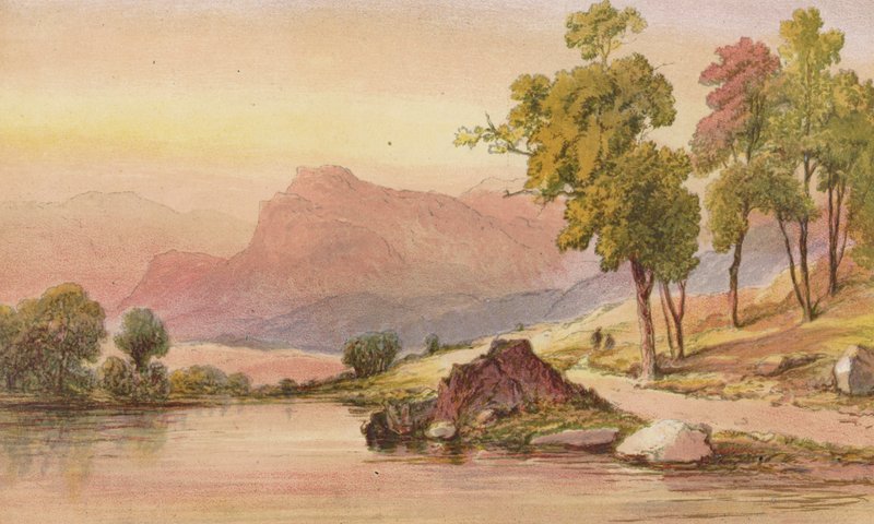 Ostroga Ben Lomond (chromolit) autorstwa Aaron Edwin Penley