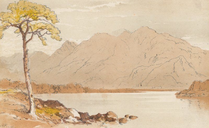 Crummock Water, Cumberland (chromolit) autorstwa Aaron Edwin Penley