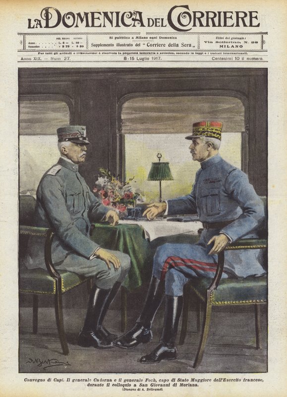 Konferencja Szefów autorstwa Achille Beltrame