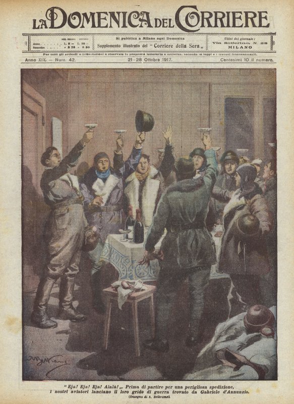 Eja! Eja! Eja! Alala! autorstwa Achille Beltrame
