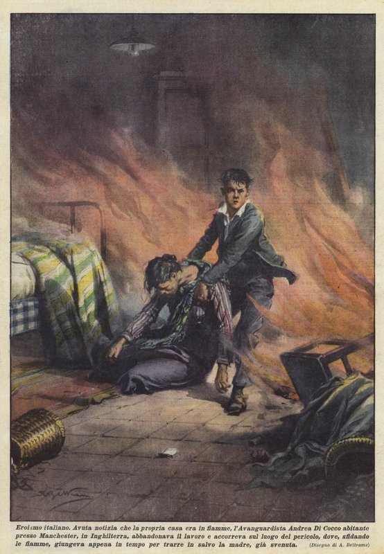 Włoski heroizm autorstwa Achille Beltrame