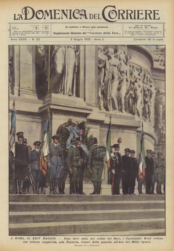 W Rzymie XXIV Maja autorstwa Achille Beltrame