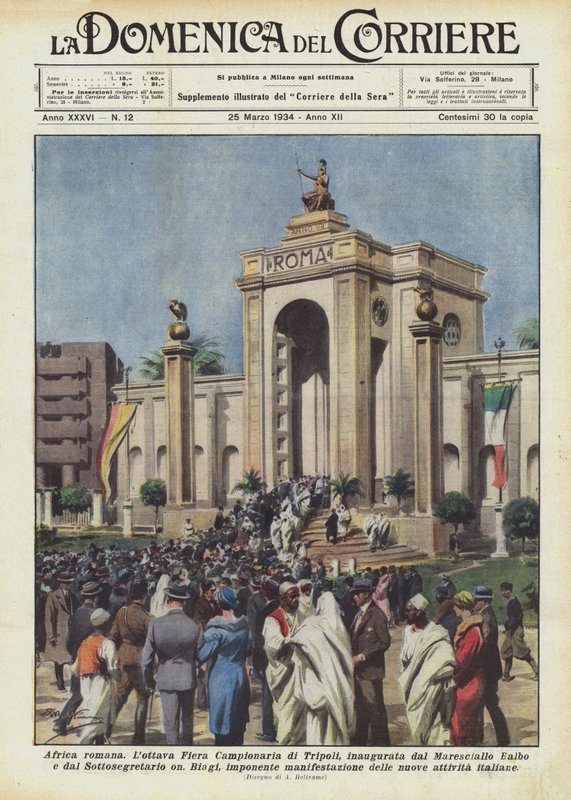 Afryka rzymska autorstwa Achille Beltrame