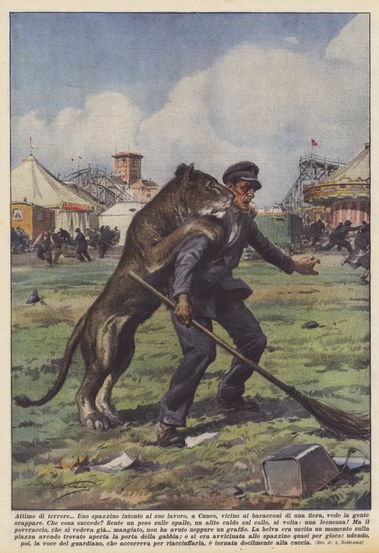 Chwila grozy autorstwa Achille Beltrame