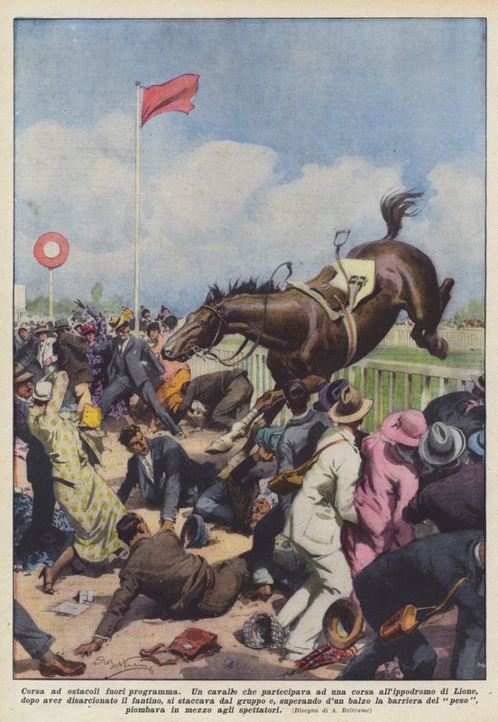 Nieplanowany tor przeszkód autorstwa Achille Beltrame