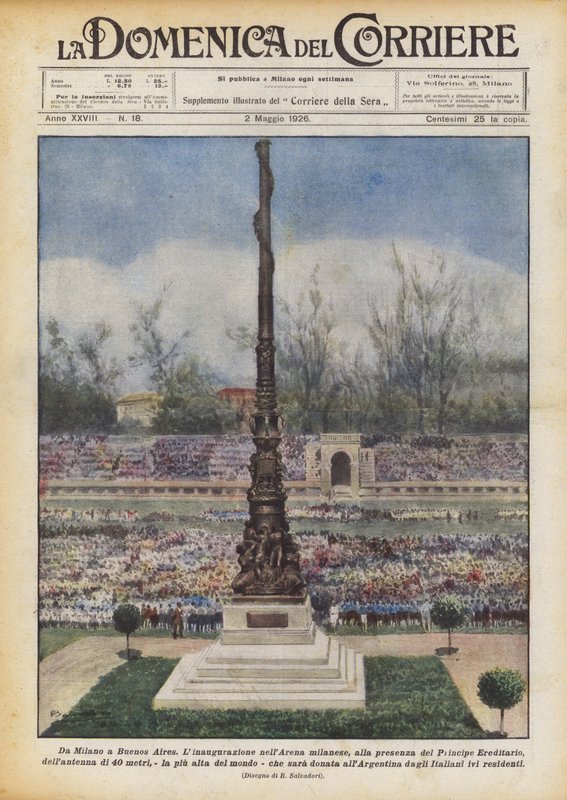 Z Mediolanu do Buenos Aires autorstwa Achille Beltrame