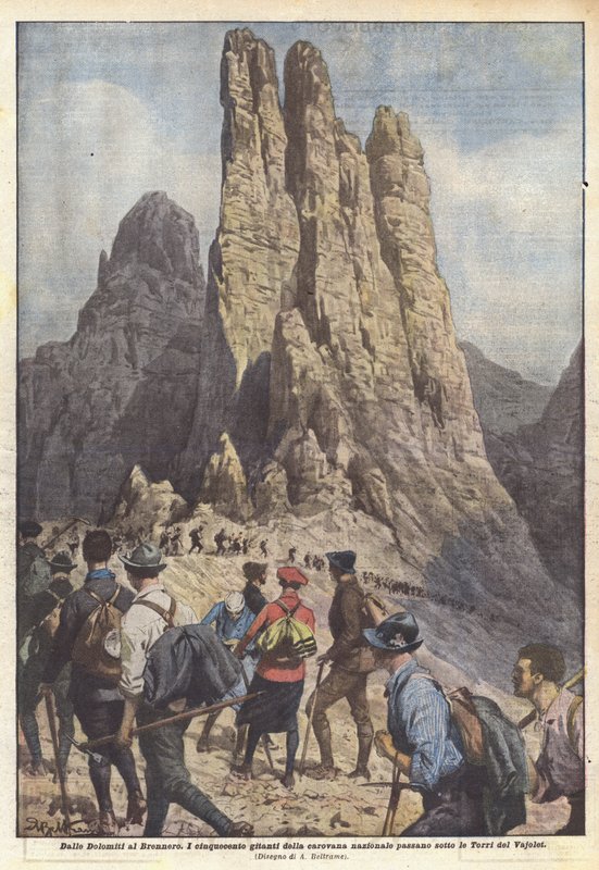 Od Dolomitów do Brenner autorstwa Achille Beltrame