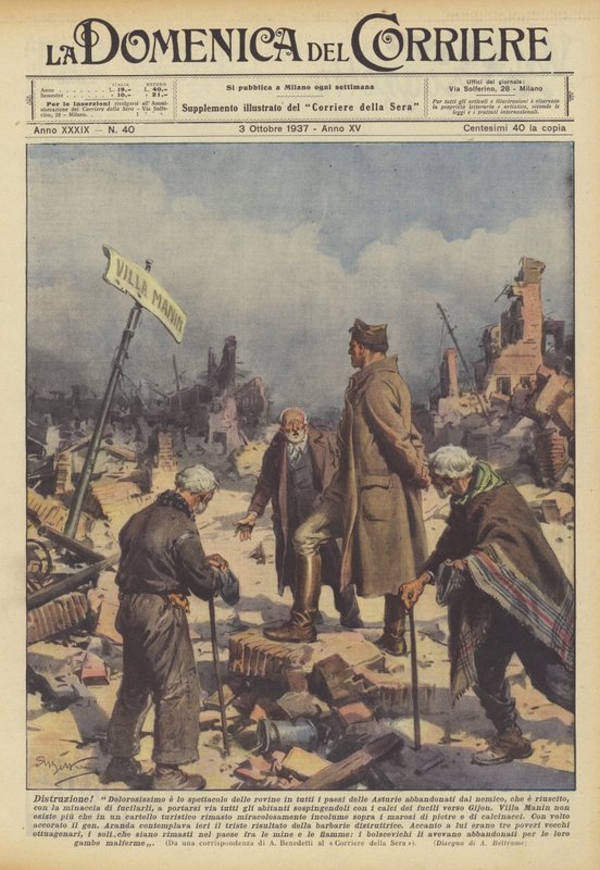 Zniszczenie! autorstwa Achille Beltrame