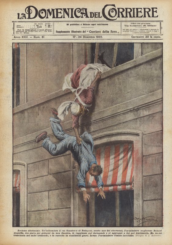 Niefortunny heroizm autorstwa Achille Beltrame