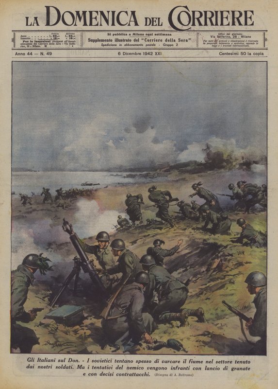 Włosi nad Donem autorstwa Achille Beltrame
