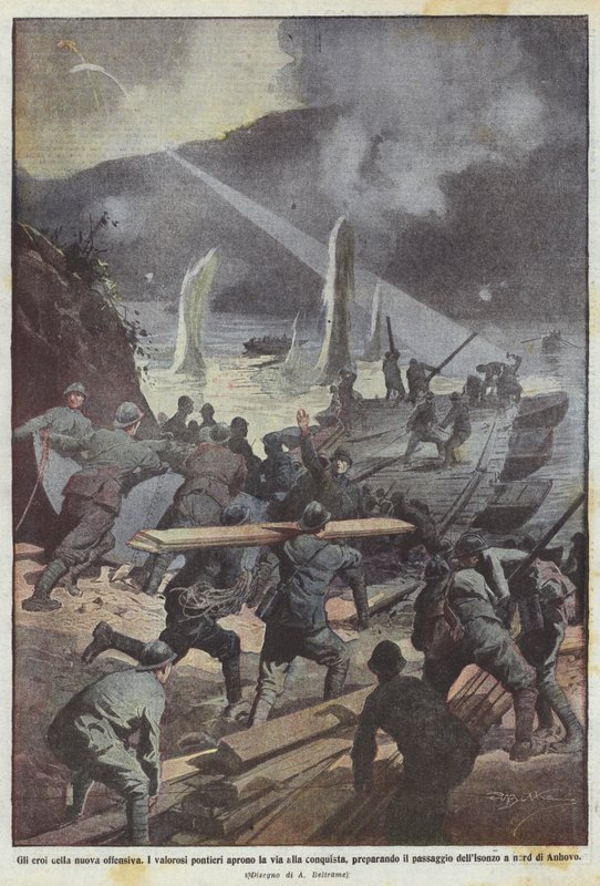 Bohaterowie nowej ofensywy autorstwa Achille Beltrame