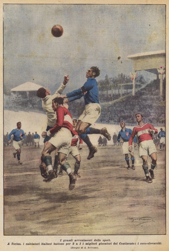 Wielkie wydarzenia sportowe autorstwa Achille Beltrame