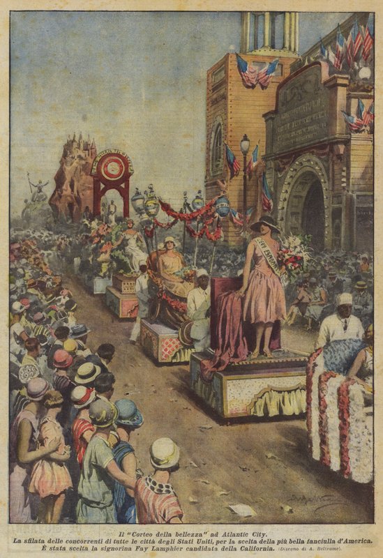 Konkurs piękności w Atlantic City autorstwa Achille Beltrame
