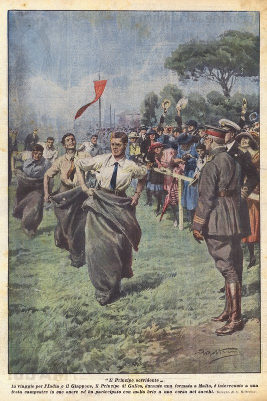 Uśmiechnięty Książę autorstwa Achille Beltrame